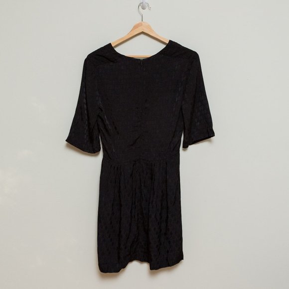 Black Sandro Dress size 1 - Picture 2 of 5